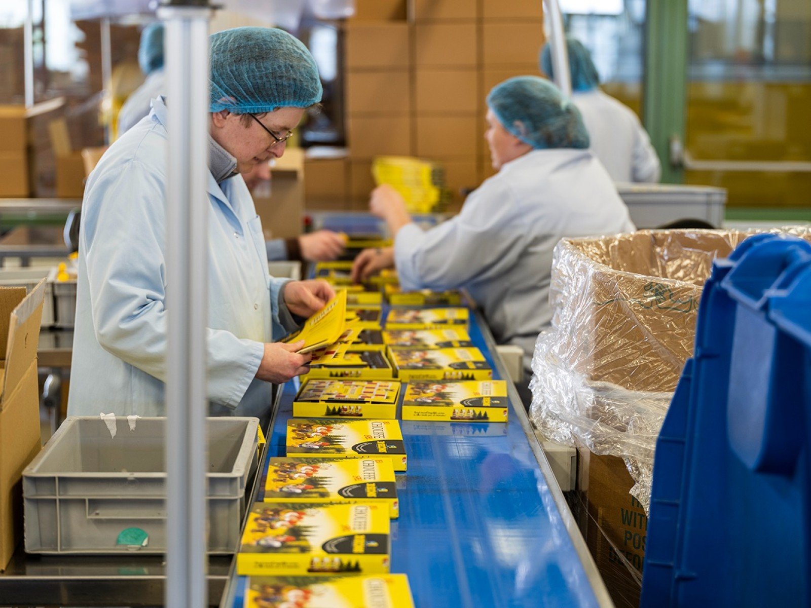 Productie en houtbewerking bij Kempa in Herentals